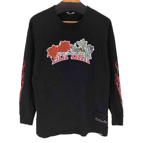 レフラー Leflah プリントクルーネックTシャツ メンズ JPN:L