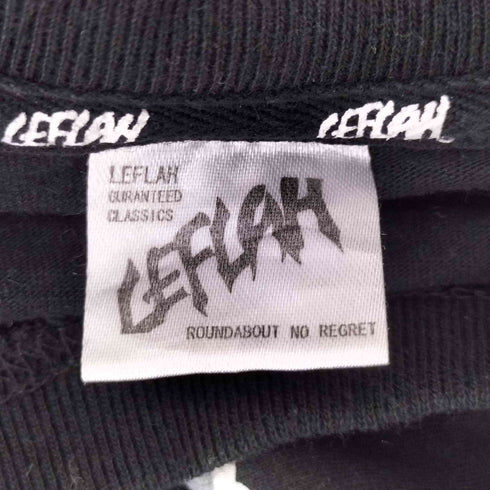 レフラー Leflah プリントクルーネックTシャツ メンズ JPN:L