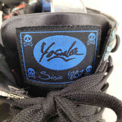 ヨースケユーエスエー YOSUKE U.S.A 和柄デザイン厚底スニーカー ブーツ レディース JPN:23