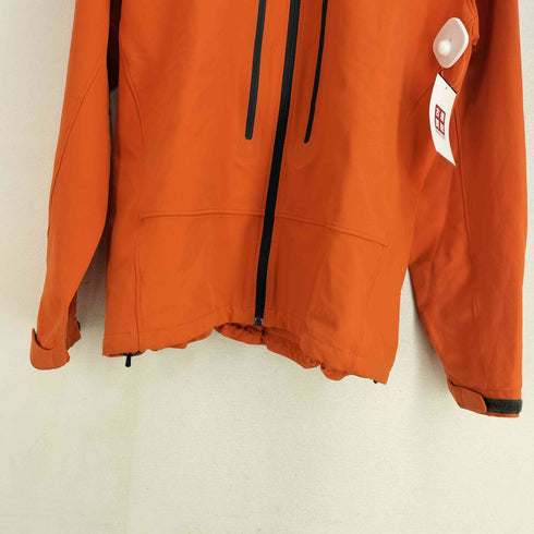 ザノースフェイス THE NORTH FACE ナイロン混 ポリ ソフトシェル ジップアップ ジャケット メンズ import:L