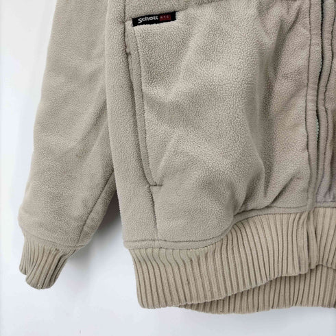 ショット Schott N.Y.C 90S ジップアップ 裏ボア フリース ブルゾンジャケット メンズ import:XL