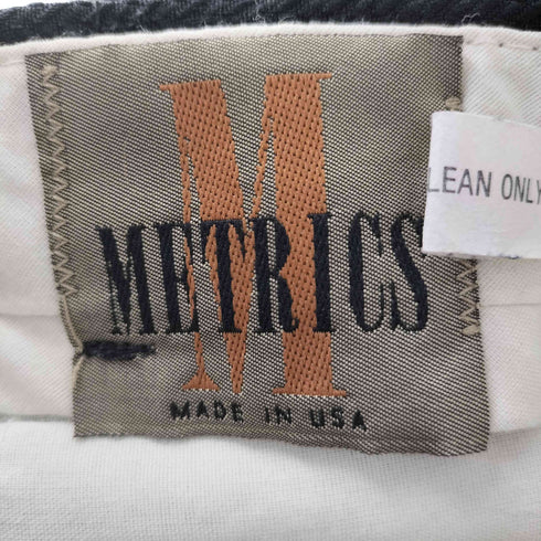 METRICS 90S USA製 3タック スラックスパンツ メンズ