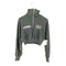 ジュエティ jouetie 2023AW クロップドハーフzipプルオーバー レディース import:M