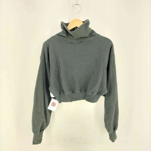ジュエティ jouetie 2023AW クロップドハーフzipプルオーバー レディース import:M