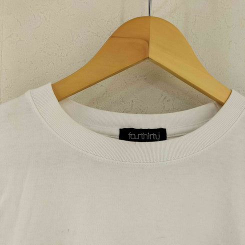 フォーサーティー fourthirty L/S 両面プリントクルーネックTシャツ メンズ JPN:2