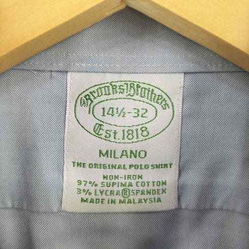 ブルックスブラザーズ BROOKS BROTHERS milano BDシャツ メンズ 14 1/2-32