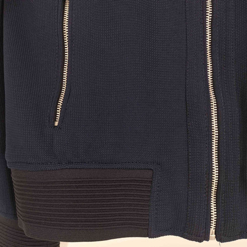 ザラマン ZARA MAN 鹿の子 ジップアップブルゾン メンズ import:M