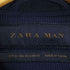ザラマン ZARA MAN 鹿の子 ジップアップブルゾン メンズ import:M