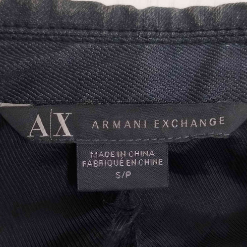 アルマーニエクスチェンジ ARMANI EXCHANGE コーティング 袖ジップ 2Bテーラードジャケット メンズ import:S
