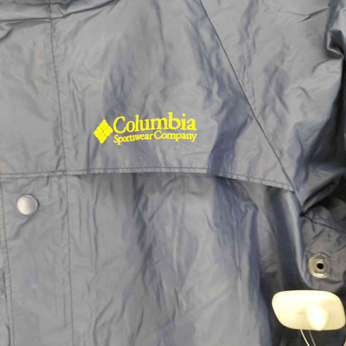 コロンビア Columbia ロゴプリントレインパーカー メンズ XS
