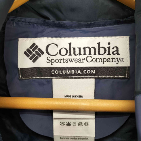 コロンビア Columbia ロゴプリントレインパーカー メンズ XS