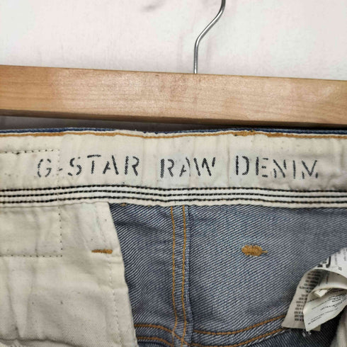 ジースターロー G-STAR RAW NAVY ATTACC STRAIGHT ダメージ加工 デニム パンツ グランジ メンズ 30