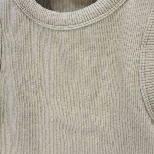 NKNIT 25SS rib basic tank top レディース JPN:0