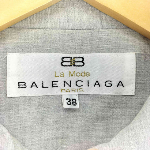 バレンシアガ BALENCIAGA 90S七分袖ジップアップカバーオール レディース 38