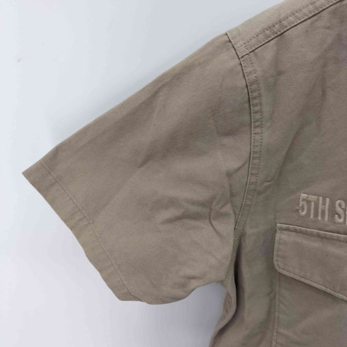 アヴィレックス AVIREX Basic Fatigue Short Sleeve Shirt メンズ JPN:L