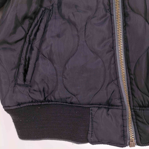 サウスポール SOUTHPOLE 90S キルティング リバーシブル ボンバージャケット メンズ import:L