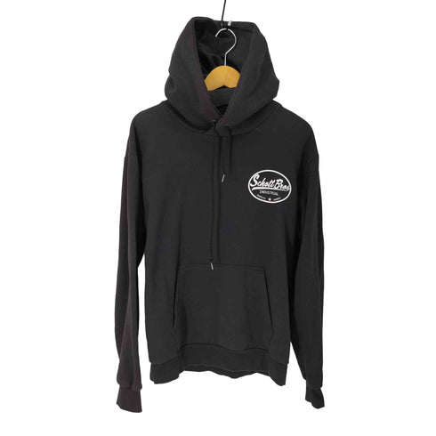 ショット Schott MESSAGE GRAPHIC HOODIE メンズ JPN:XL