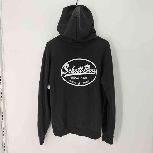 ショット Schott MESSAGE GRAPHIC HOODIE メンズ JPN:XL