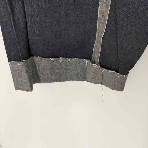 サイトバイヨウジヤマモト syte by Yohji Yamamoto ラップ ワイドクロップドデニム インディゴ メンズ JPN:3