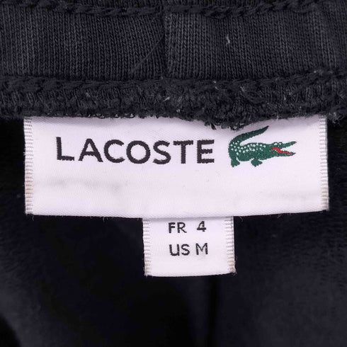 ラコステ LACOSTE ロゴ刺繍 サイドライン ジョガーパンツ メンズ M