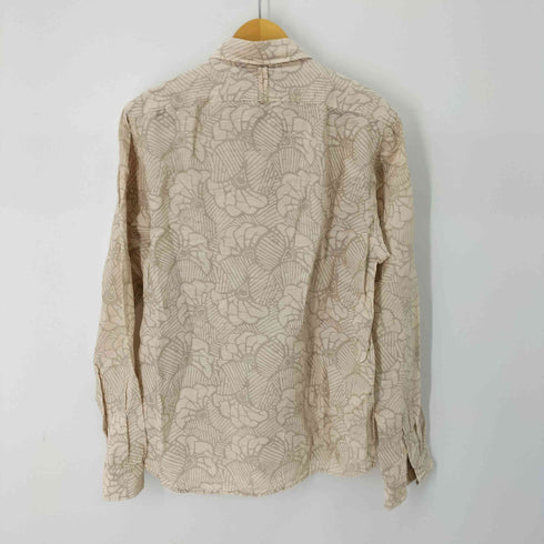 スコッチアンドソーダ SCOTCH&SODA 総柄 リネン混 長袖シャツ メンズ JPN:L