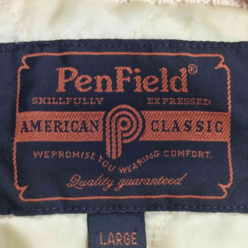 ペンフィールド Penfield バイカラー パテッド ワッペン ニットスタジャン メンズ import:L