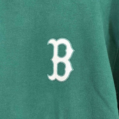 エムエルビー MLB 両面チームロゴ刺繍 クルーネックスウェット メンズ L