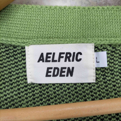 AELFRIC EDEN イラストデザインカーディガン レディース L
