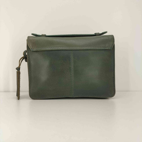 VALISE ANNIVERSARY MINI II レザー サッチェルバッグ メンズ