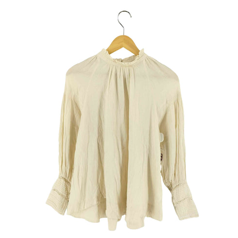 ヌキテパ NE QUITTEZ PAS moss cotton frill collar blouse モスコットンフリルカラーブラウス レディース