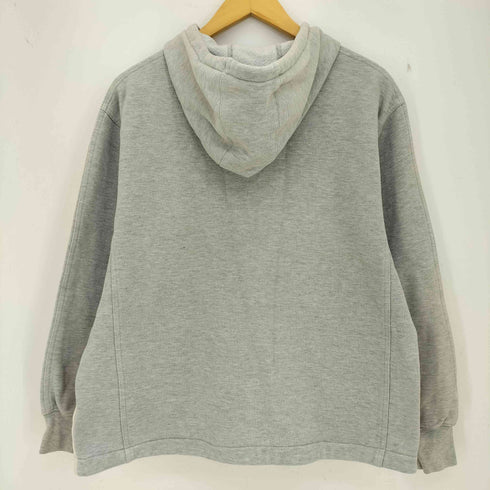 ナイキ NIKE 00s グレータグ ロゴ刺繍 SWOOSH ZIP HOODIE スウォッシュ ジップ フードル メンズ import:L