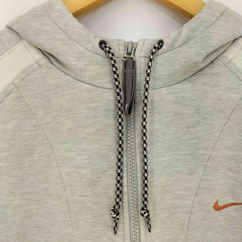 ナイキ NIKE 00s グレータグ ロゴ刺繍 SWOOSH ZIP HOODIE スウォッシュ ジップ フードル メンズ import:L
