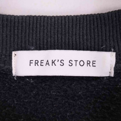フリークスストア FREAKS STORE フロント刺繍 クルーネックスウェット メンズ M