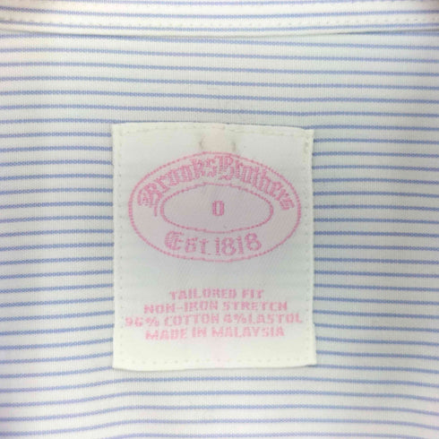 ブルックスブラザーズ BROOKS BROTHERS 長袖ストライプシャツ レディース 0