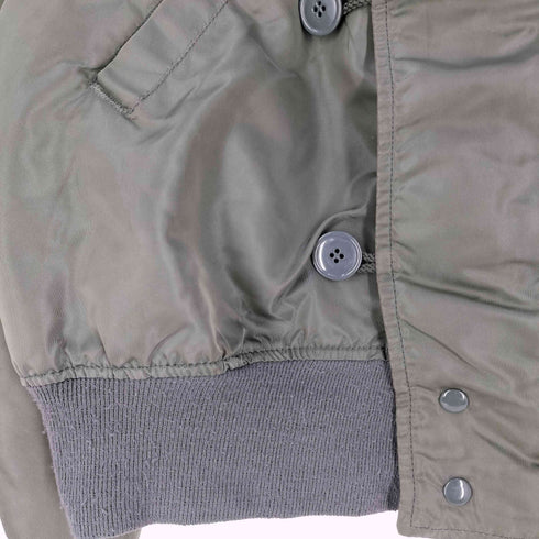 アルファインダストリーズ ALPHA INDUSTRIES MADE IN USA IDEALジップ 90S N-2B メンズ import:L
