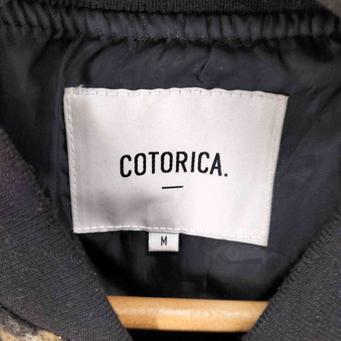 コトリカ COTORICA. 取り外し フェイクファー レオパードブルゾン レディース JPN:M