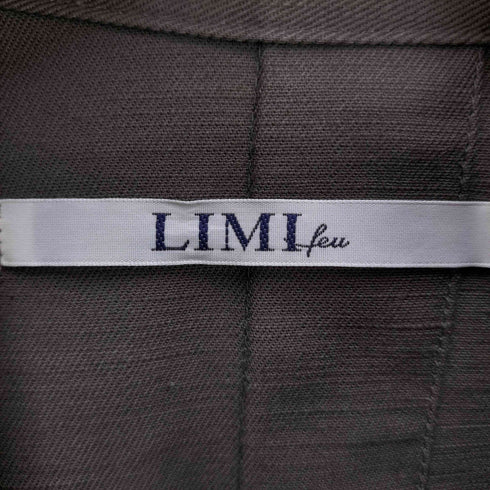 リミフゥ LIMI feu ワックスコットン フロントフックデザイン ブルゾン 短丈 Y2K archive レディース