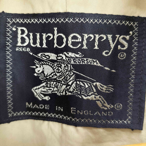 バーバリーズ BURBERRYS 90S 英国製 ウエストベルト ステンカラー コート バルマカーン コート メンズ