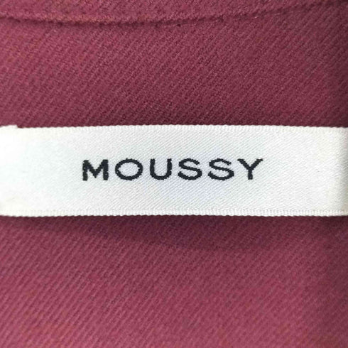 マウジー moussy ダブルチェックコート レディース 2