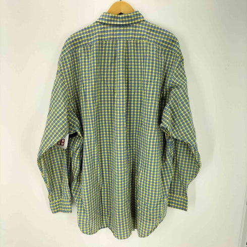 ラルフローレン RALPH LAUREN 90S BLAKE ブレイク ポニー刺繍 マドラスチェック ボタンダウン シャツ ビックサイズ メンズ XXL