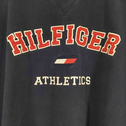 トミーヒルフィガー TOMMY HILFIGER 90-00S フロント刺繍クルーネックスウェット メンズ 3XL
