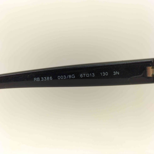 レイバン Ray-Ban RB3386 ダブルブリッジ サングラス メンズ 004/9A 67-13