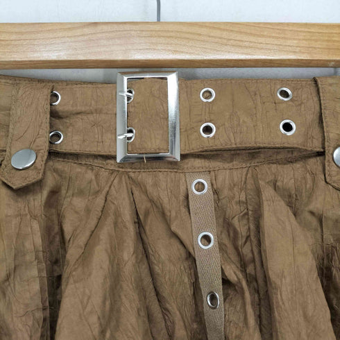 y2k ベルトデザインミニスカート レディース JPN:M