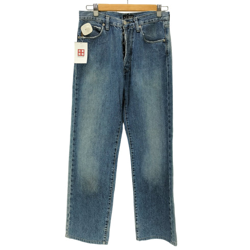 アルマーニジーンズ ARMANI JEANS Simin T SPA イタリア製 ロゴ パッチ ボタンフライ デニム パンツ メンズ 31