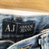 アルマーニジーンズ ARMANI JEANS Simin T SPA イタリア製 ロゴ パッチ ボタンフライ デニム パンツ メンズ 31