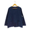 モーホーム 藍染 農民服 チャイナシャツ レディース import:XL