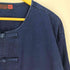 モーホーム 藍染 農民服 チャイナシャツ レディース import:XL