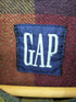 ギャップ Gap 90-00s OLD GAP フランネルチェック ウール混 長袖シャツ メンズ XL
