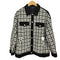 LAMEILI52 ツイードジャケット レディース JPN:L