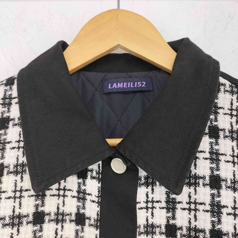 LAMEILI52 ツイードジャケット レディース JPN:L